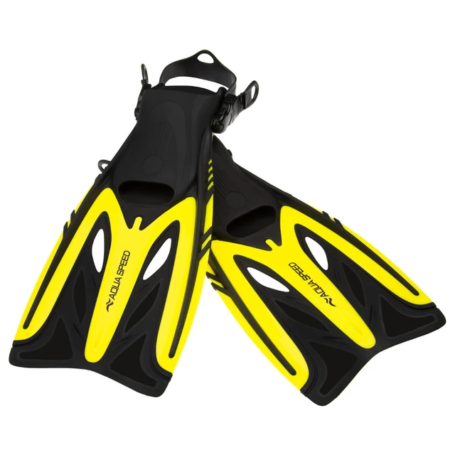 Potápěčské ploutve Aqua Speed EON M - Black/Fluo Yellow - Black/Fluo Yellow