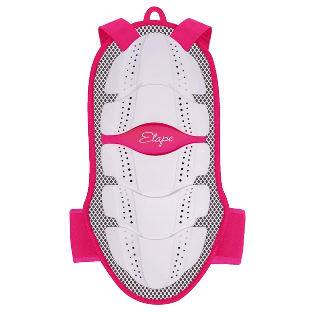 Children’s Spine Protector Etape Junior Fit 2018 - White/Pink - White/Pink