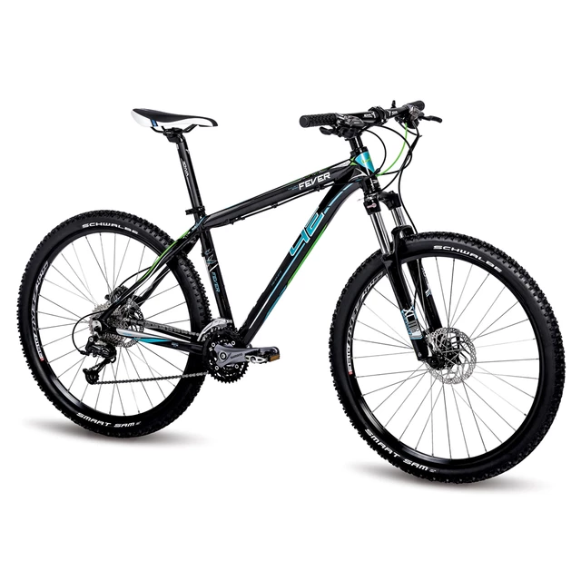Horský bicykel 4EVER Fever Disc 27,5" - model 2016 - čierno-modrá