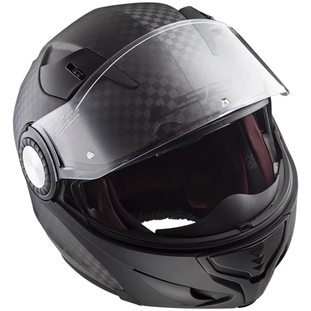 LS2 FF313 Vortex Solid Carbon Klapphelm