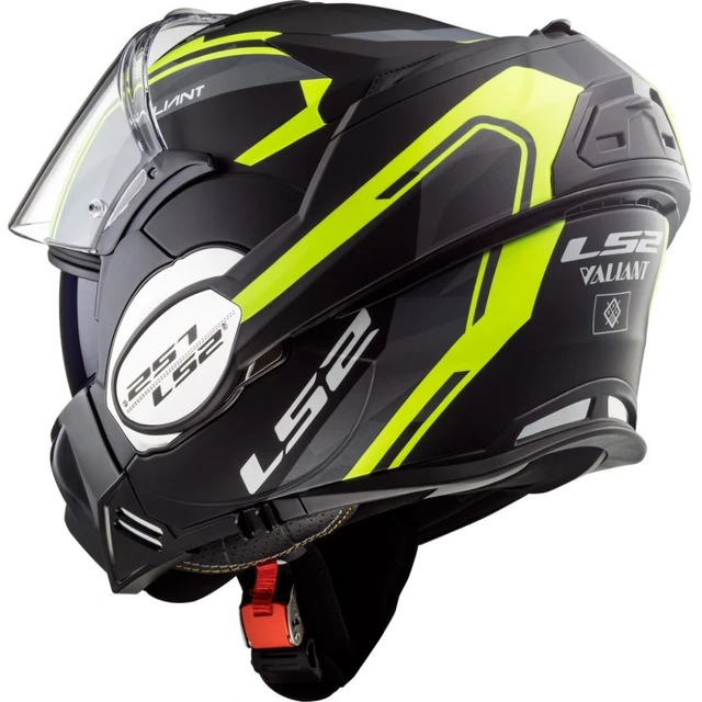 Flip-Up Motorcycle Helmet LS2 FF399 Valiant Lumen / H-V Yellow