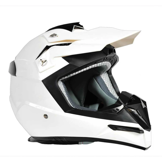 Motorradhelm Ozone FMX - weiß