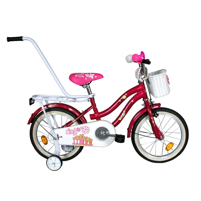 Gyermek kerékpár Majdller Funny 16" - rózsaszín