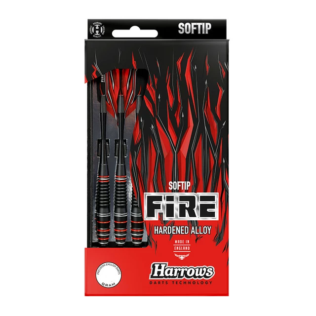 Darts Harrows Fire Hardened Alloy Soft – 3-Pack