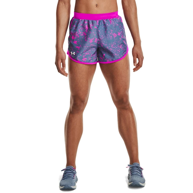Women’s Shorts Under Armour Fly By 2.0 Printed - Mineral Blue