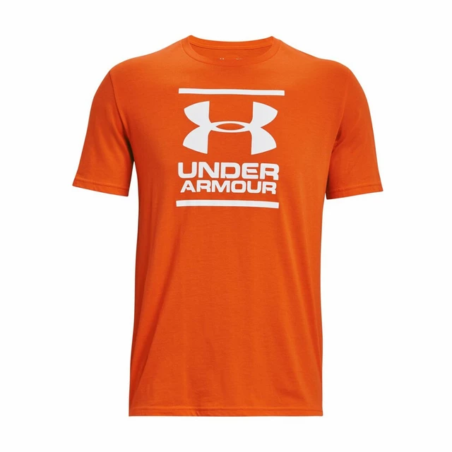 Men’s T-Shirt Under Armour GL Foundation SS T - Thunder - Orange