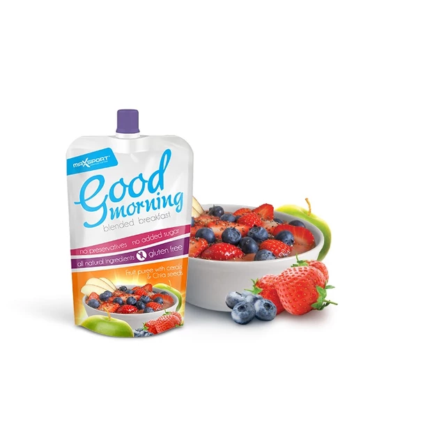 Snídaňové ovocné pyré MAX SPORT Good Morning 200g