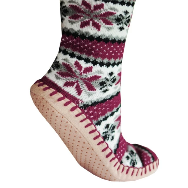 Heated Sock Slippers Glovii GQ5L - Red-White-Grey