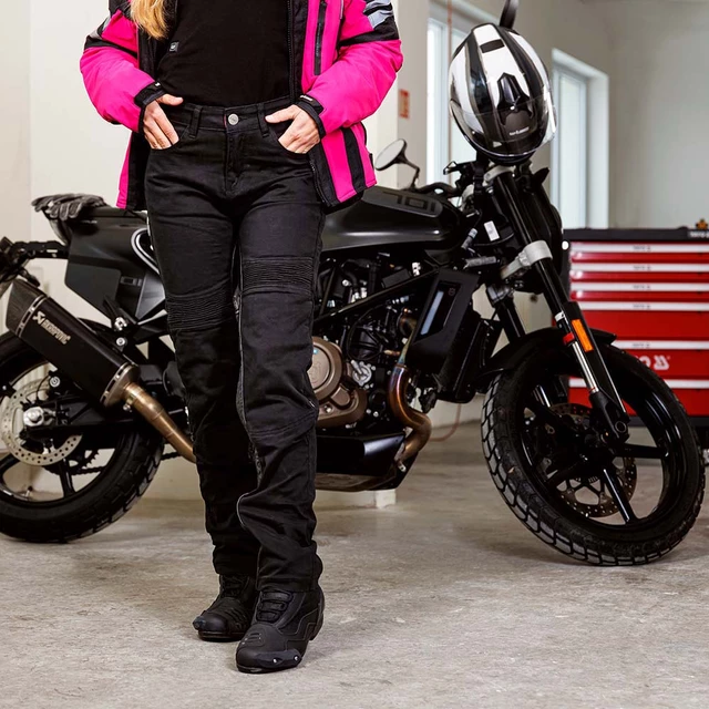 W-TEC Ragana Damen Motorradhosen - schwarz