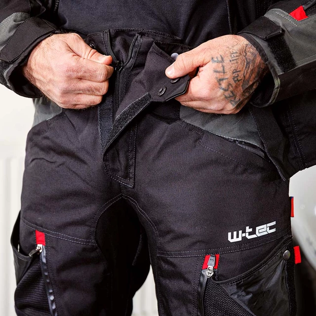 Motorcycle Pants W-TEC Excellent - Thunderstorm Gray