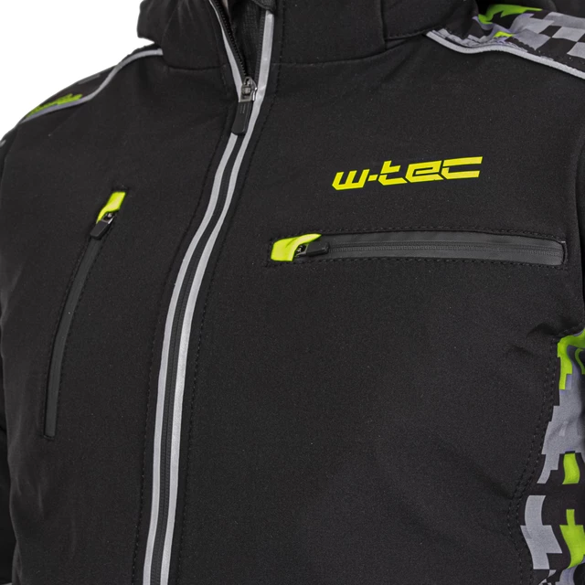 Męska kurtka motocyklowa z kapturem Softshell W-TEC Kybero