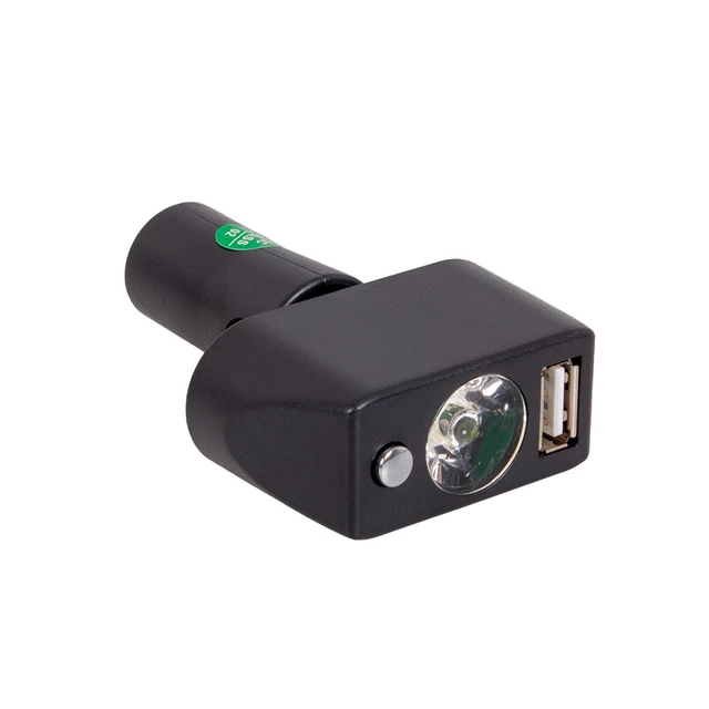 USB töltő port + LED lámpa a inSPORTline Hawkie kerekesszékhez - inSPORTline