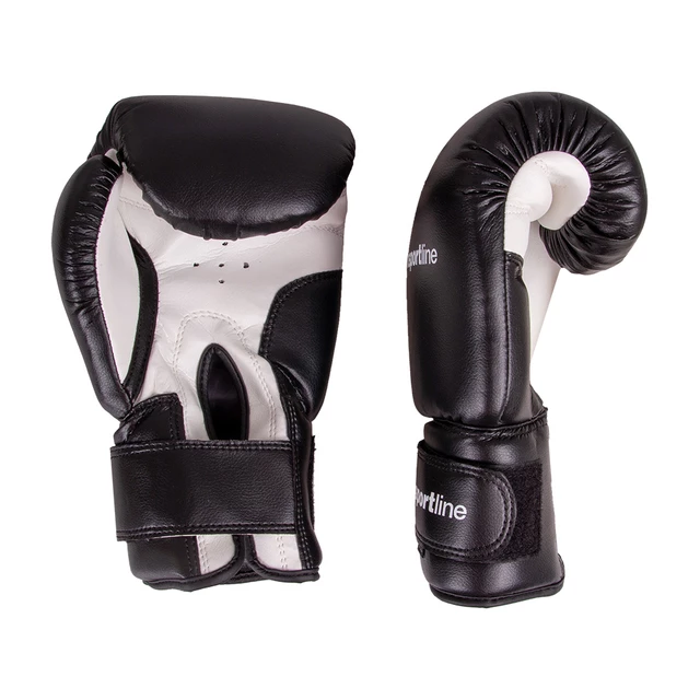 Boxerské rukavice inSPORTline Metrojack - čierno-biela