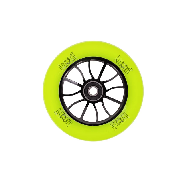 Kolečka LMT S Wheel 110 mm s ABEC 9 ložisky - černo-černá - černo-zelená