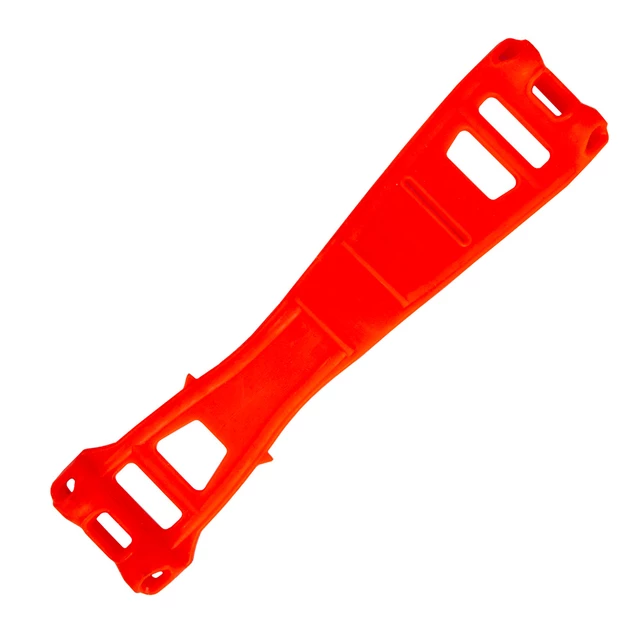 Handlebar Phone Holder Roto Silicone - Clear - Orange