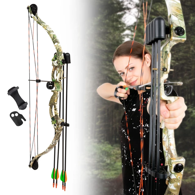 Archery Set inSPORTline Monyta 20 lbs - Camouflage - Camouflage