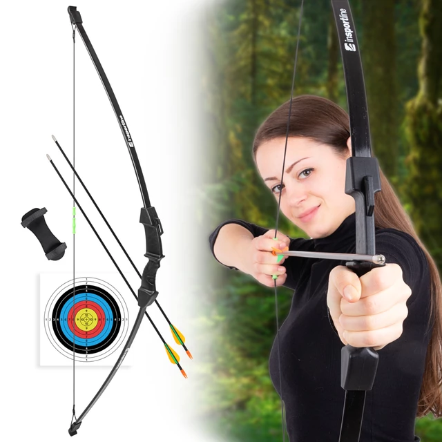 Archery Set inSPORTline Hizza 15 lbs - Black - Black