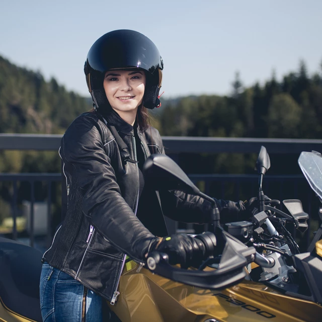 W-TEC Perchta Damen Leder Motorradhandschuhe