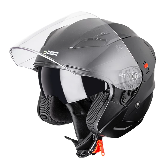 Motorcycle Helmet W-TEC YM-627 - Pure Matt Black