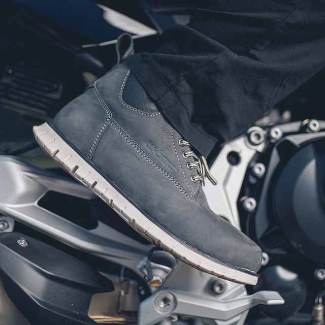 Motorcycle Shoes W-TEC Exetero Marine - Blue-Gray