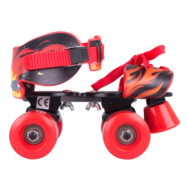 Adjustable Children's Roller Skates WORKER Garcetti - Fire