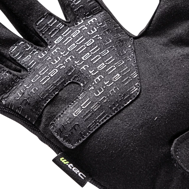 Moto rukavice W-TEC Black Heart Web Skull - černá