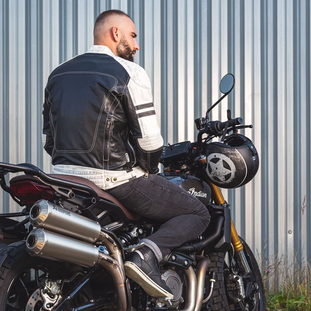 Men’s Motorcycle Jeans W-TEC Komaford - Dark Grey