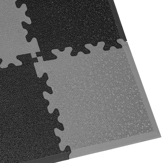 Corner Pieces for Puzzle Mat inSPORTline Simple Gray – 4 Pcs.