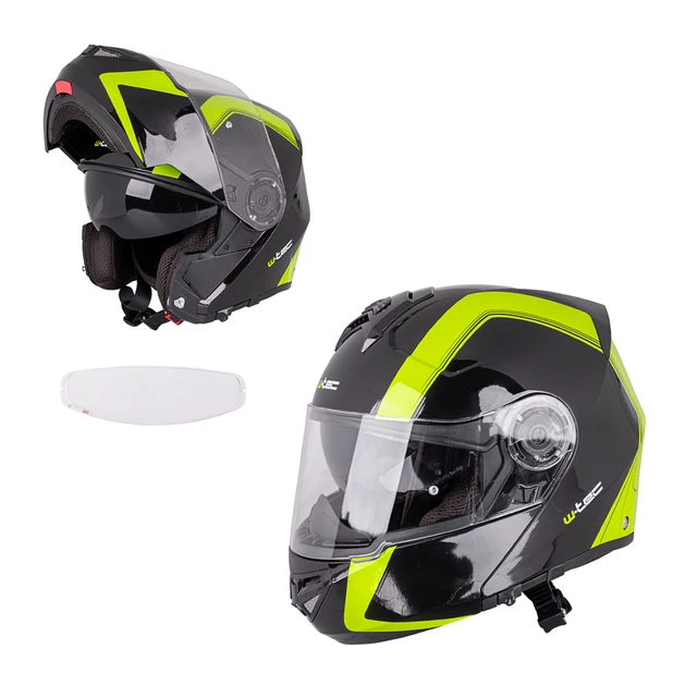Výklopná moto helma W-TEC Vexamo PP - 2.jakost