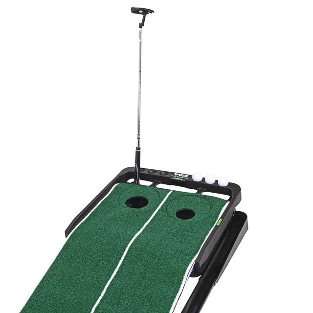 Regulowany Putting Green mata treningowa do golfa inSPORTline Lobregat z akcesoriami