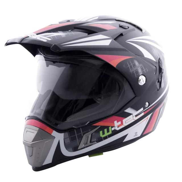 Moto přilba W-TEC NK-311 - Duo Sport Black Grey, XS (53-54)