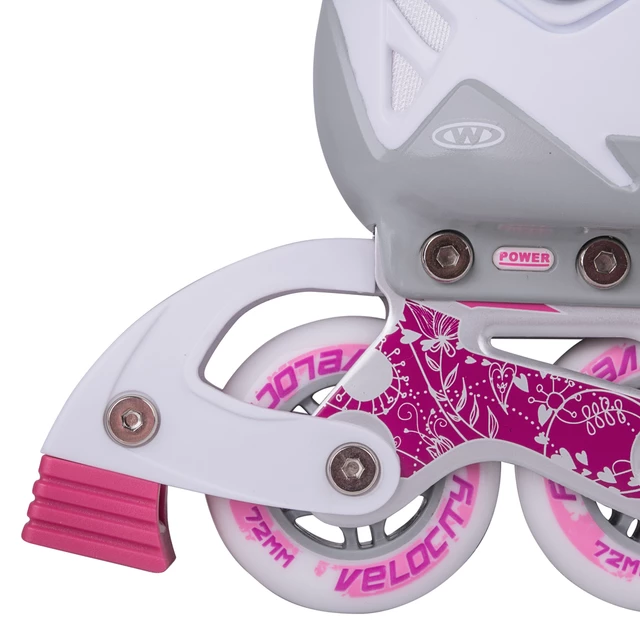 2-in-1 Skates/Rollerblades WORKER Pinkola