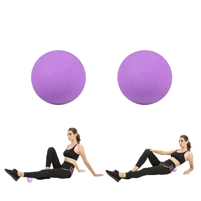 Massage Balls inSPORTline Thera 6.5cm - Purple - Purple