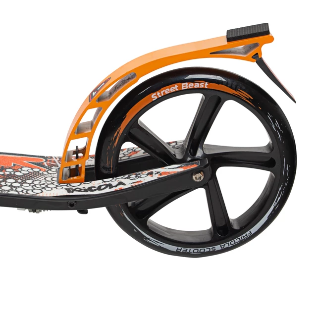 Scooter inSPORTline Fricola - Black-Orange