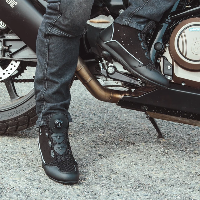 Moto topánky W-TEC Boankers - čierna
