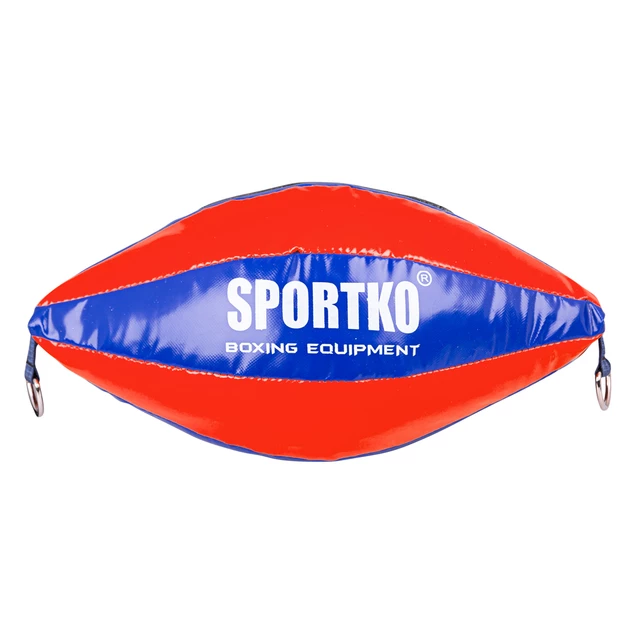Boxovacie vrece SportKO GP2 22x40cm / 4,5kg - oranžovo-modrá - modro-červená