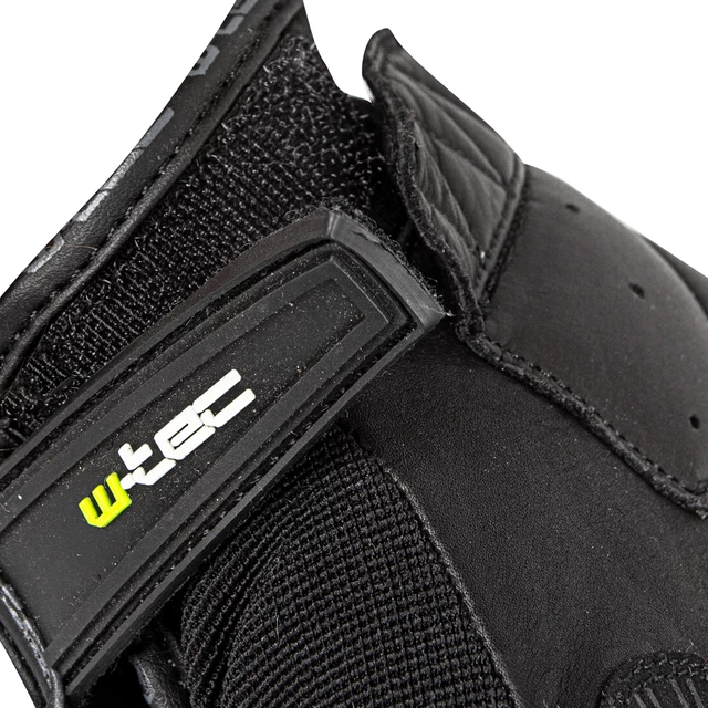 Moto rukavice W-TEC Rushin - Black-Fluo Yellow