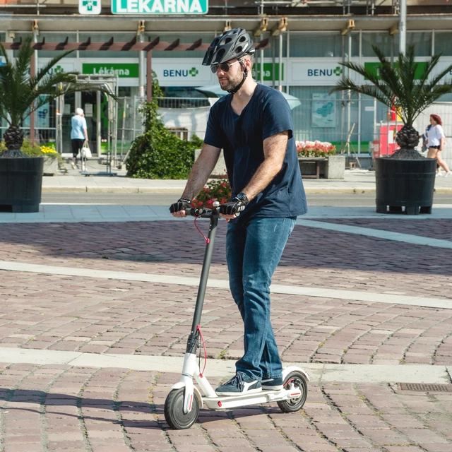 Elektrická koloběžka inSPORTline Fulmino - 2.jakost - černá