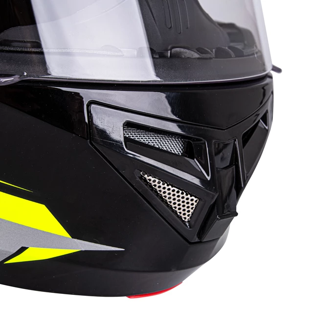 Kask motocyklowy szczękowy W-TEC Vexamo PR Black Graphic