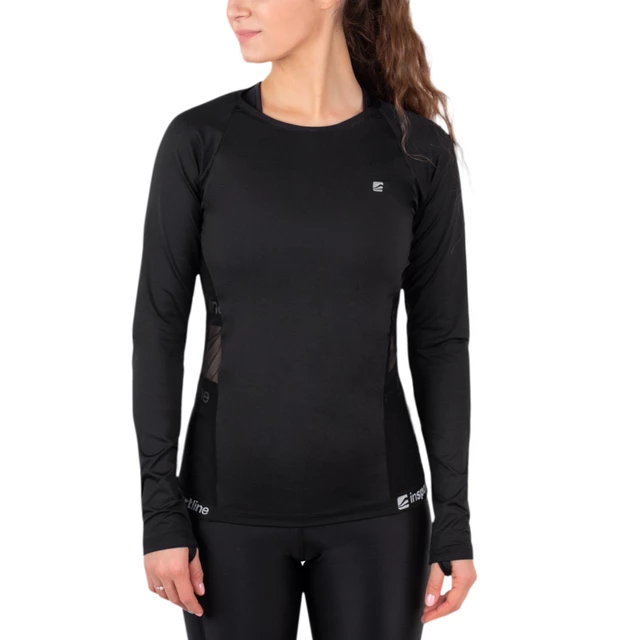 Women’s T-Shirt inSPORTline T-Long - Black - Black