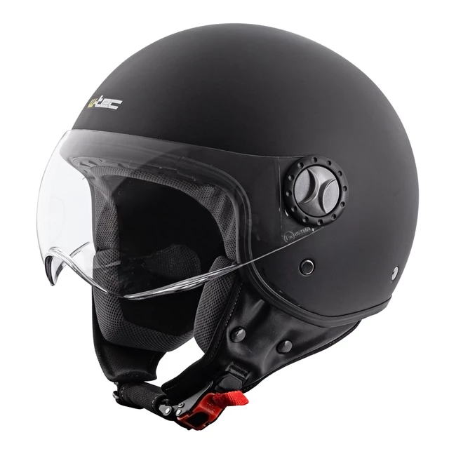 Scooter Helmet W-TEC FS-701MB Matt Black - Black