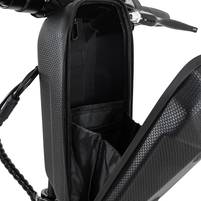 Elektromos roller W-TEC Tenmark III üléssel és táskával - fekete