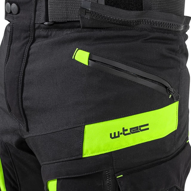 Moto kalhoty W-TEC Aircross - černo-šedá