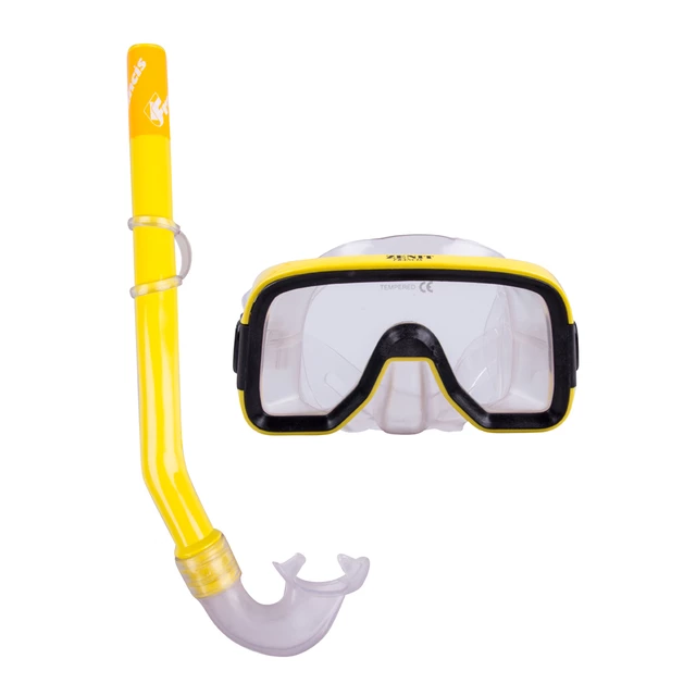 Diving set Francis Zenit Set SR - Yellow