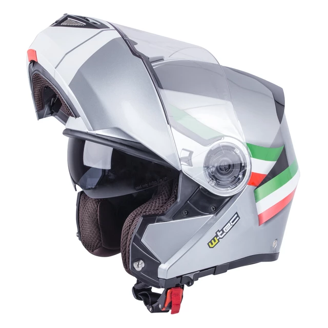 Klappbarer Motorradhelm W-TEC V270 - mattschwarz