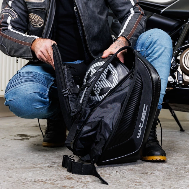 Hard Shell Motorcycle Backpack W-TEC Shellter