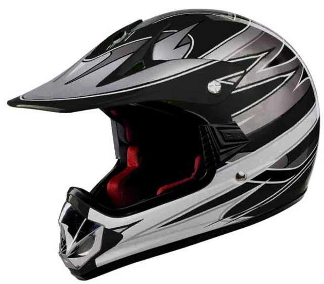 WORKER V310 Junior Motorcycle Helmet - sale - Black