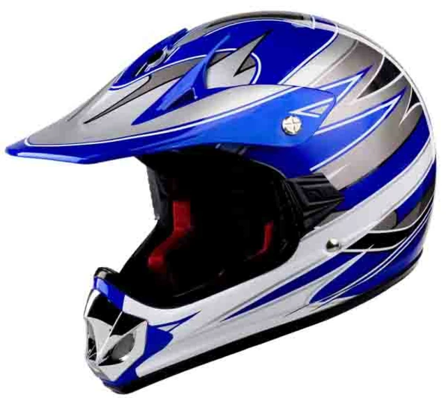 WORKER V310 Junior Motorcycle Helmet - sale - Blue