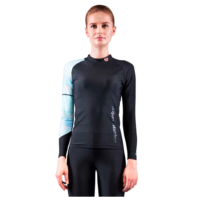 Dámske tričko pre vodné športy Aqua Marina Illusion - modrá - modrá