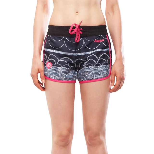 Women’s Board Shorts Aqua Marina Illusion - Pink - Pink